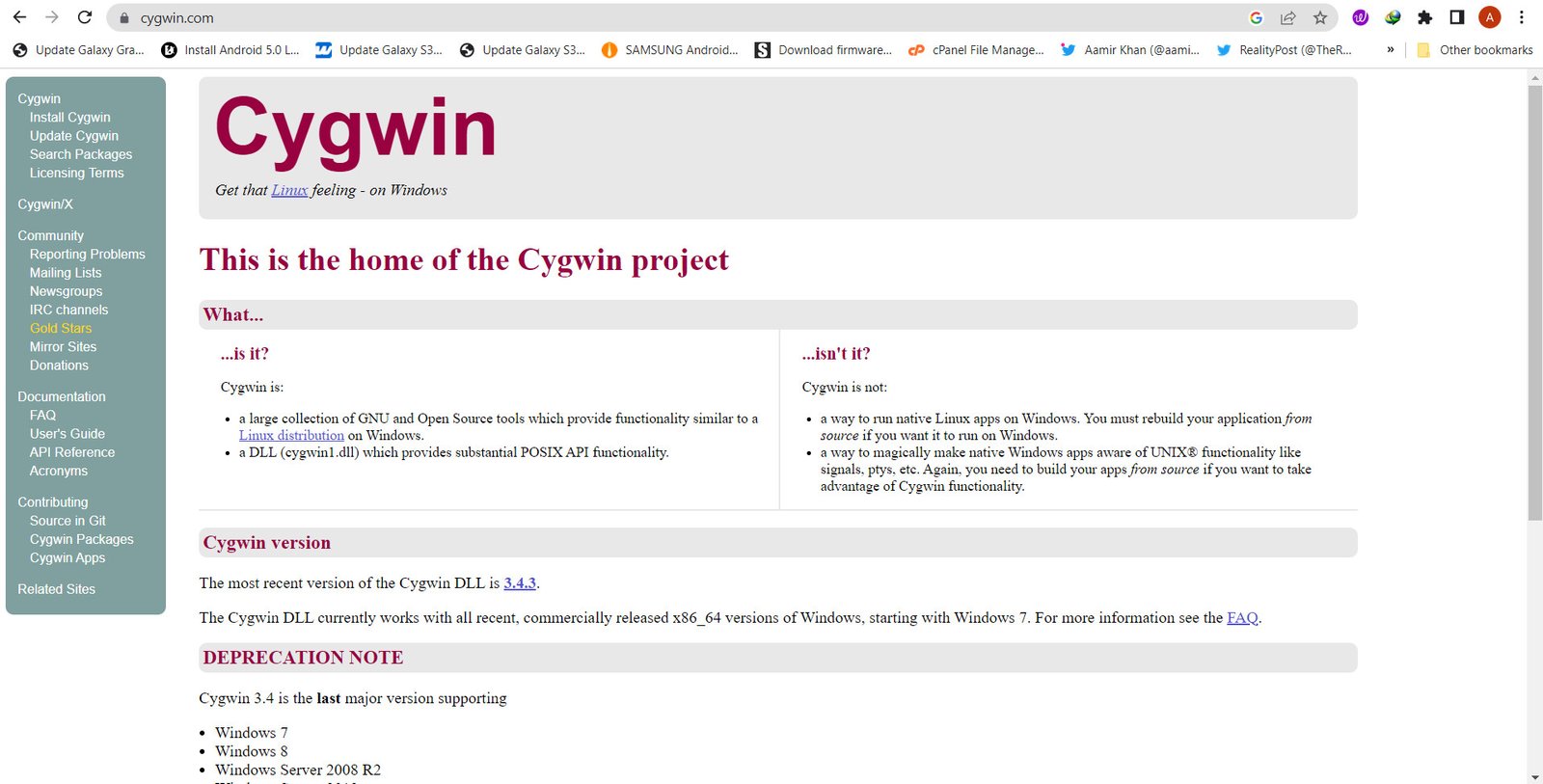 install Moshell with Cygwin64 on Windows 11